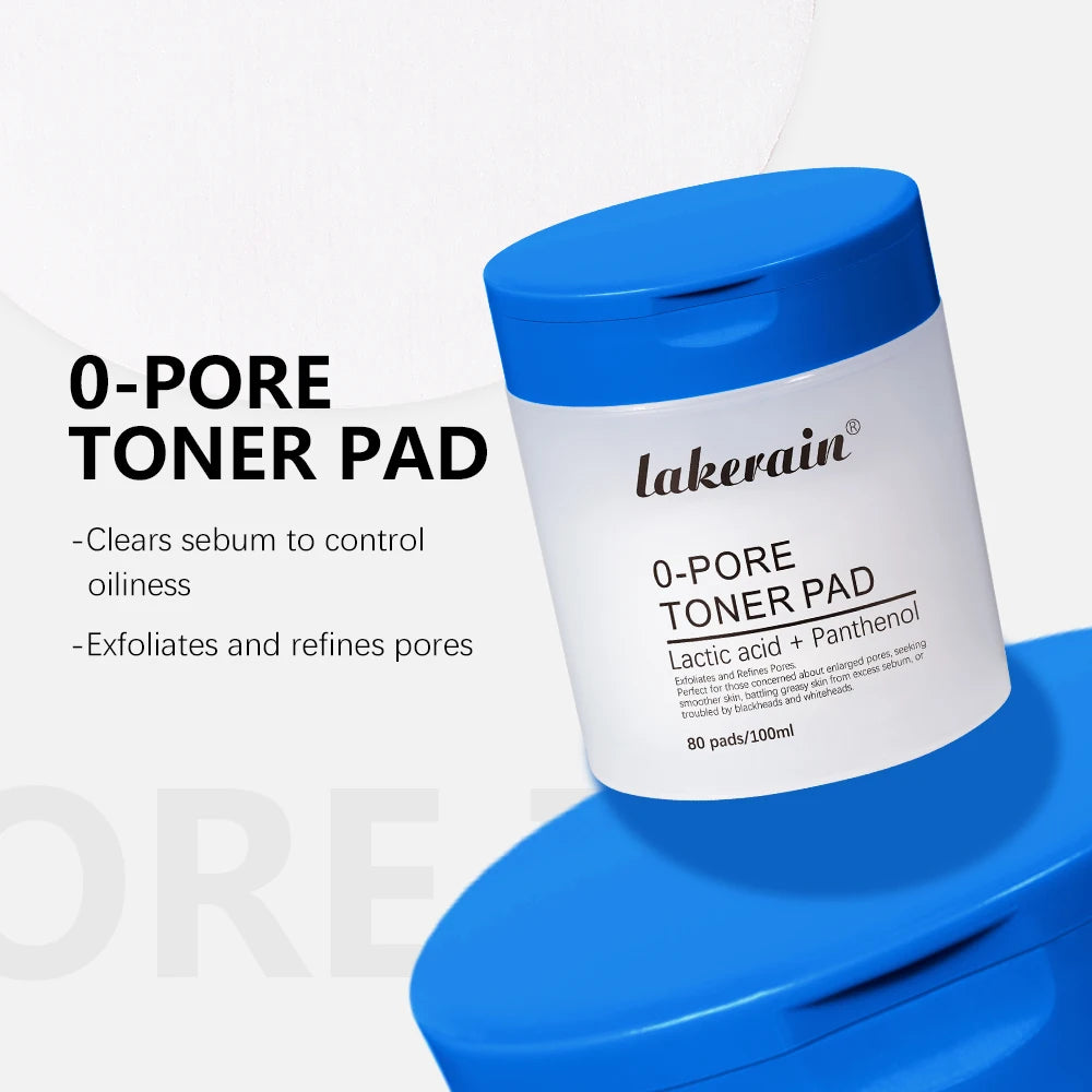 Zero Pore Toner Pads Control Oil Reduce Sebum Exfoliate Deep Clean Refines Pores Antioxidant Skincare Treatment Skincare Korean