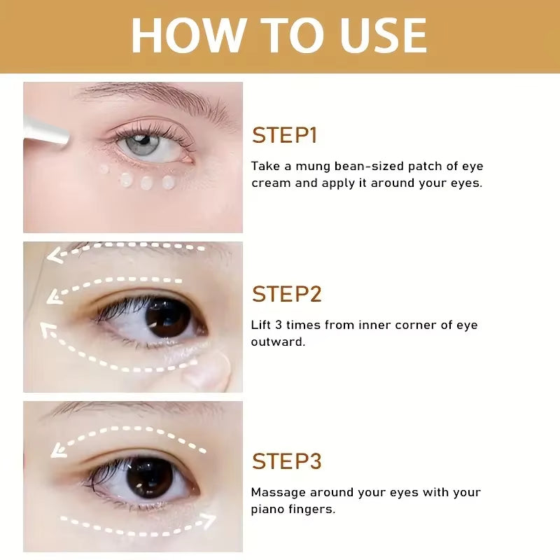 Collagen Eye Cream Skincare anti Dark Circles Eye Bags Firming Moisturizing Skincare Eyes Cream Skin Care for Eyes