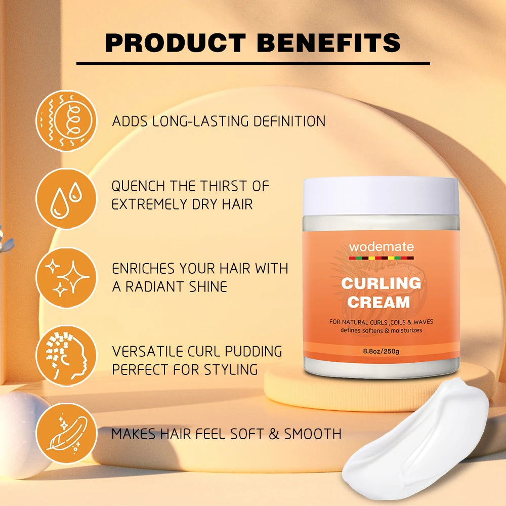 Organic Coconut Curl Cream with Shea Butter