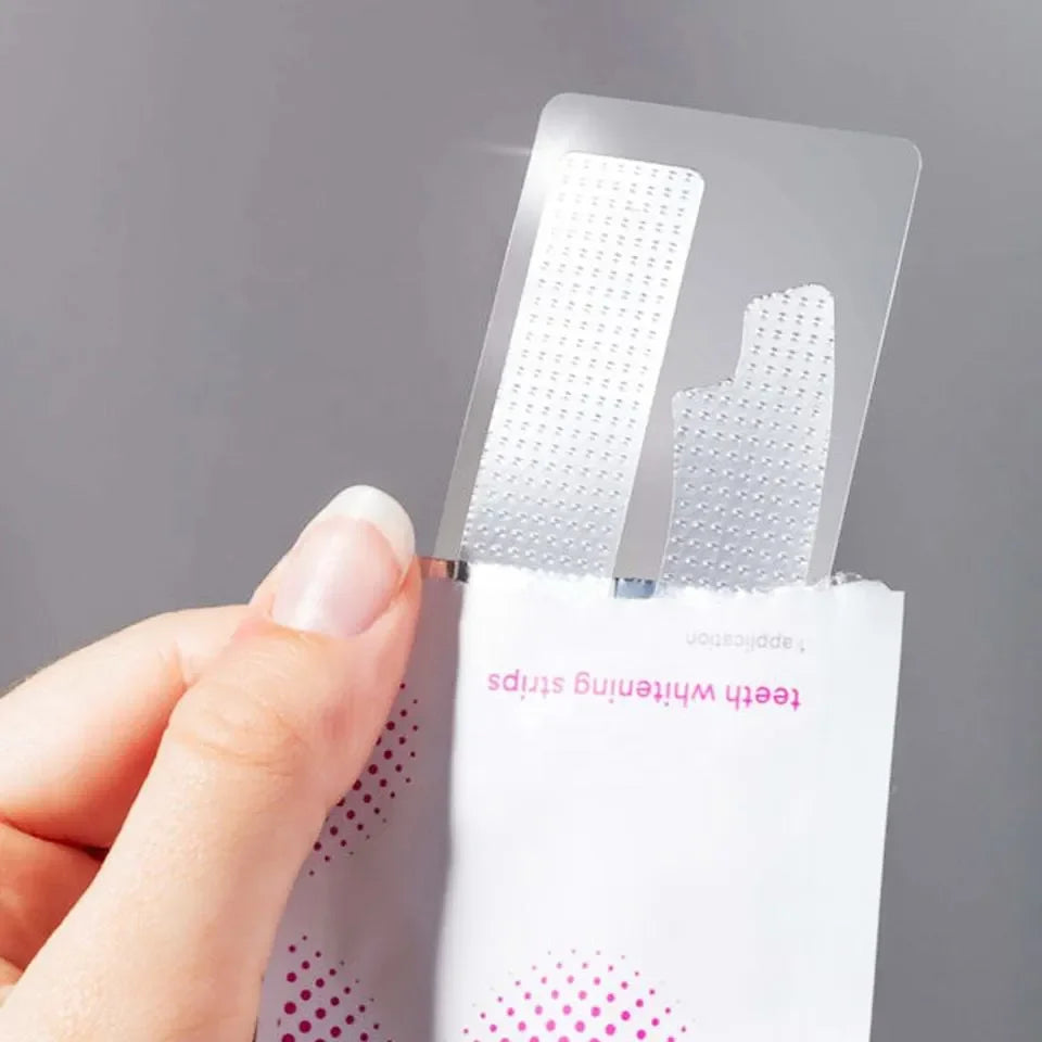 Teeth Whitening Strips — 14 Pouches