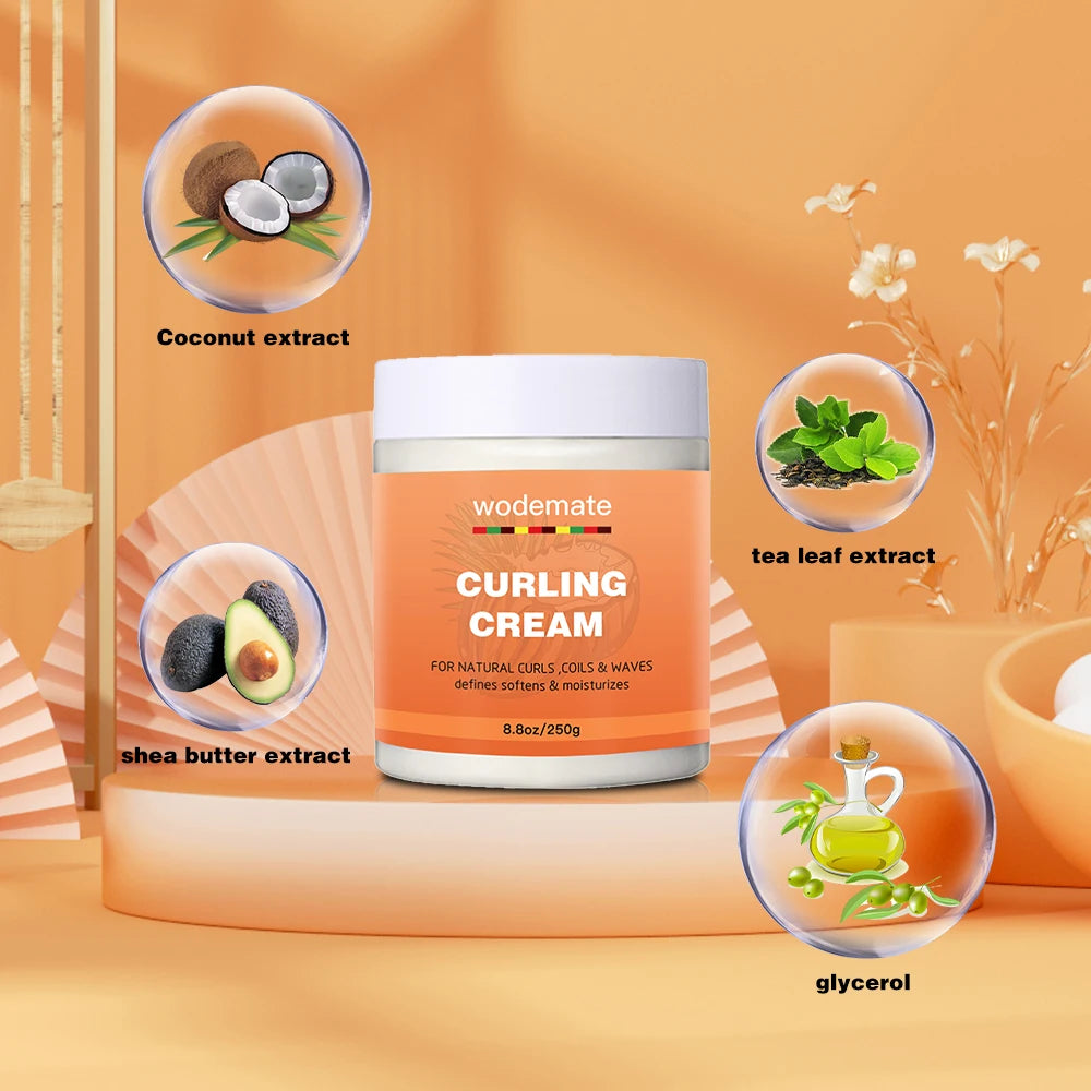 Organic Coconut Curl Cream with Shea Butter