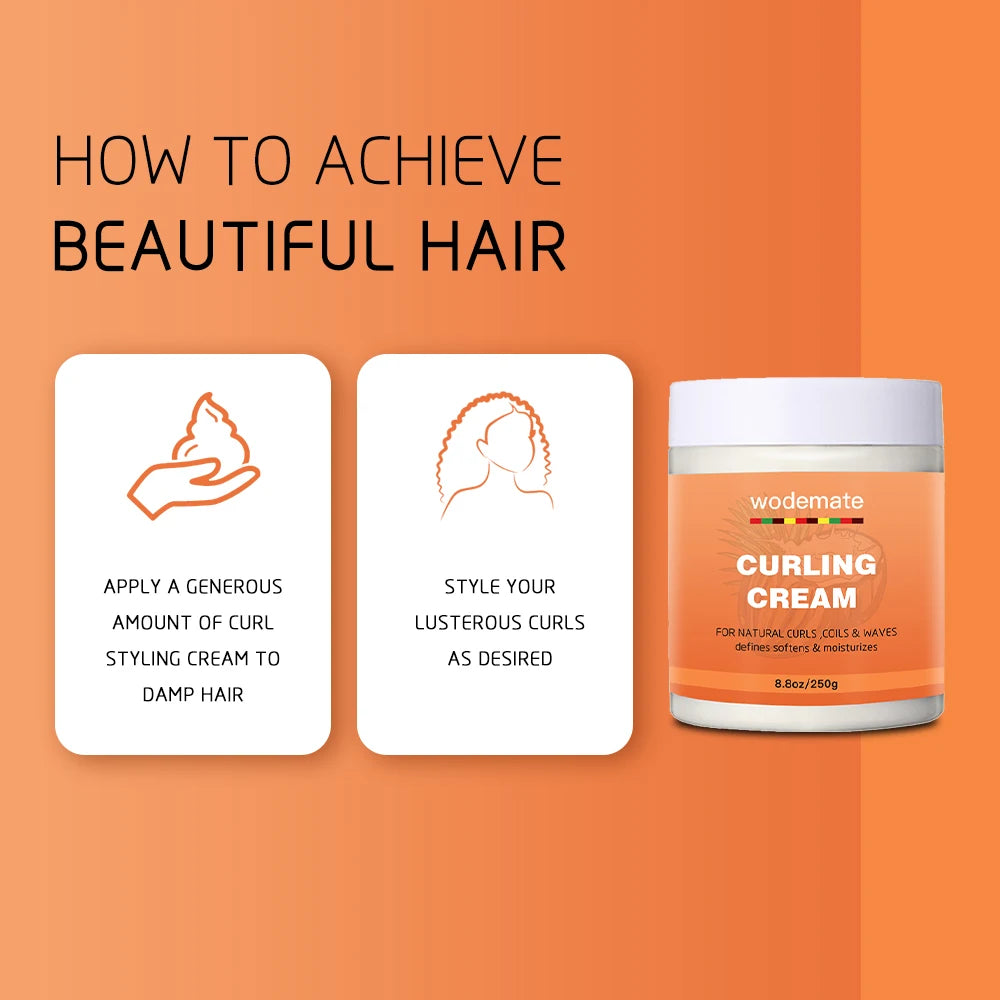 Organic Coconut Curl Cream with Shea Butter