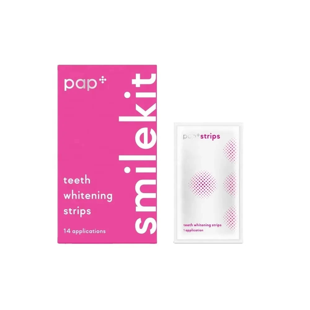 Teeth Whitening Strips — 14 Pouches