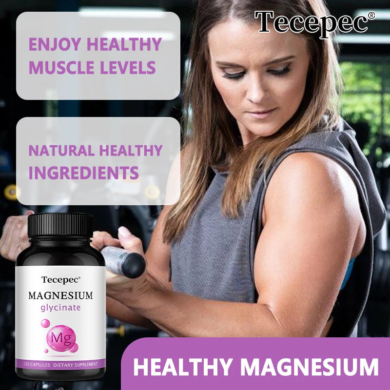 Magnesium Glycinate 1000mg — Chelated Capsules