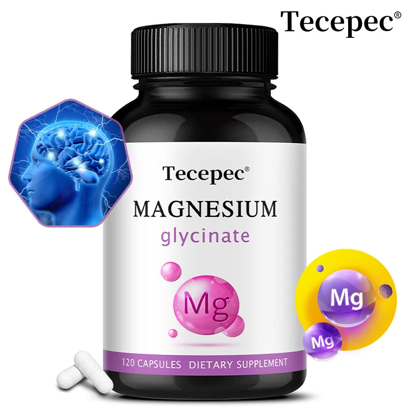 Magnesium Glycinate 1000mg — Chelated Capsules