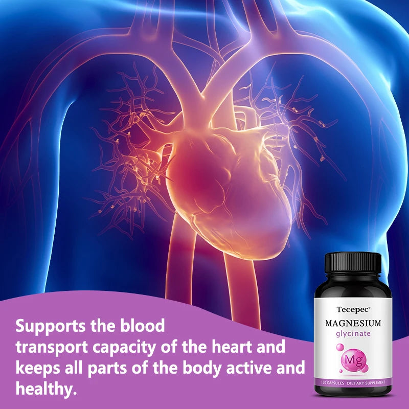 Magnesium Glycinate 1000mg — Chelated Capsules