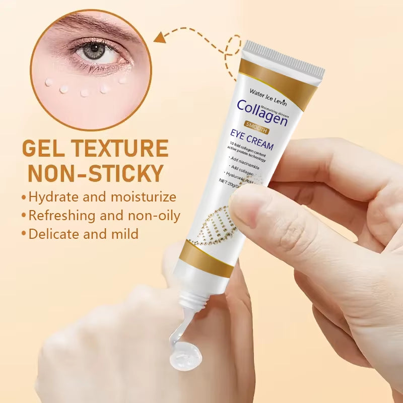Collagen Eye Cream Skincare anti Dark Circles Eye Bags Firming Moisturizing Skincare Eyes Cream Skin Care for Eyes